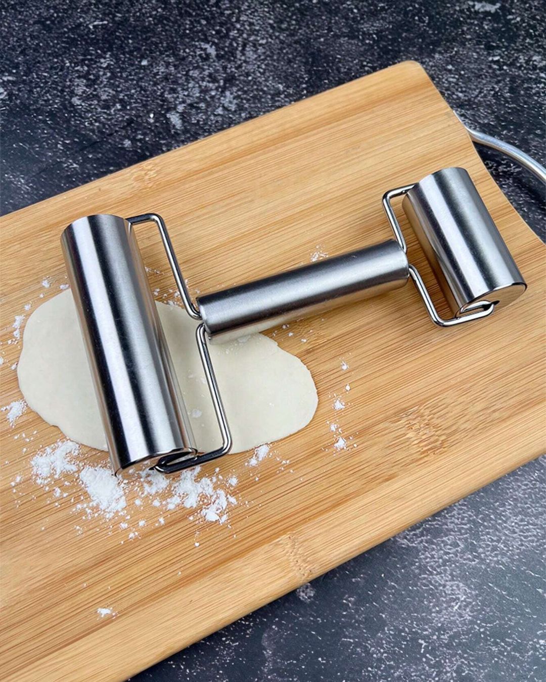 Double-Heads Stainless Steel Rolling Pin