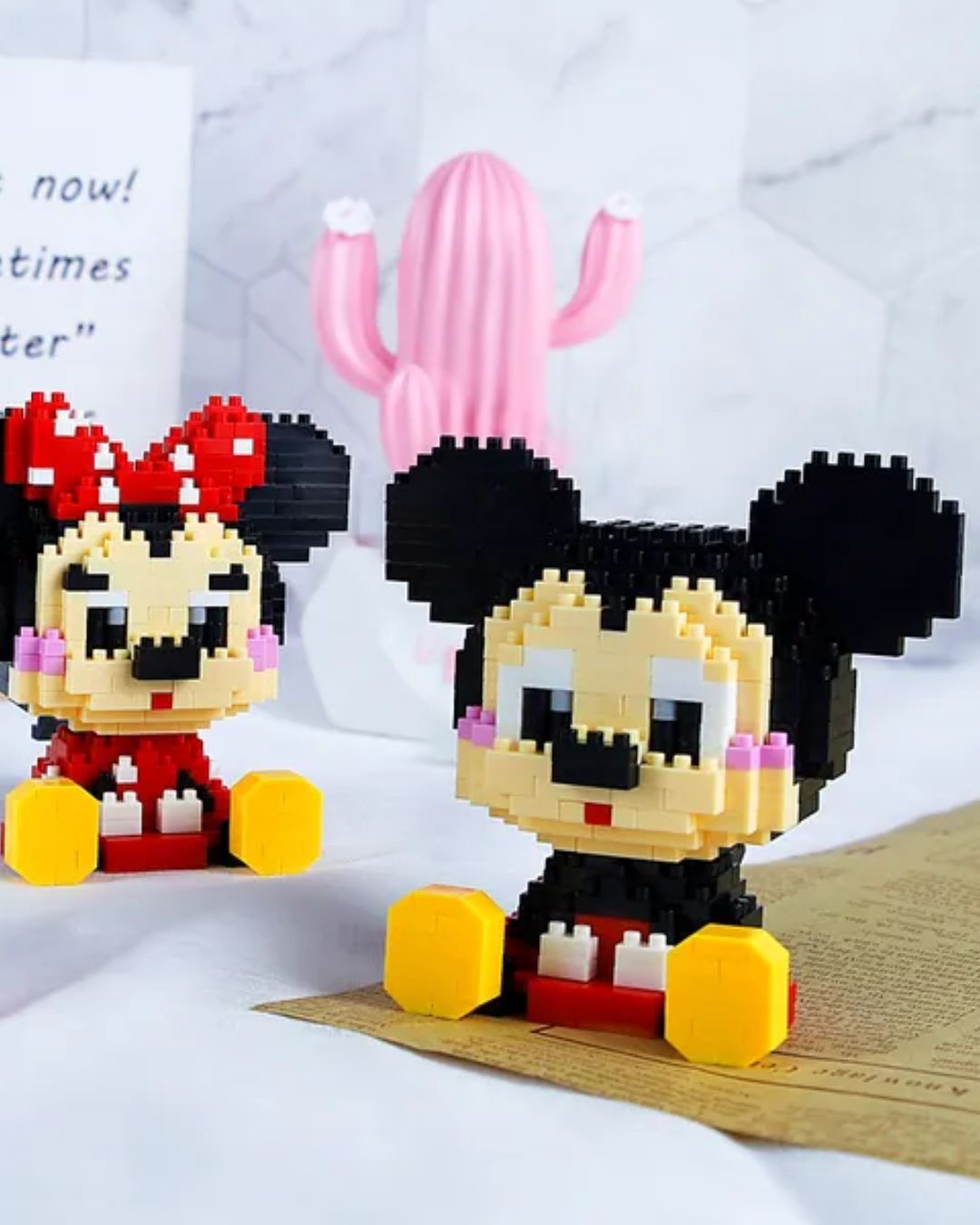 3D Mickey Mouse Lego Building Blocks
