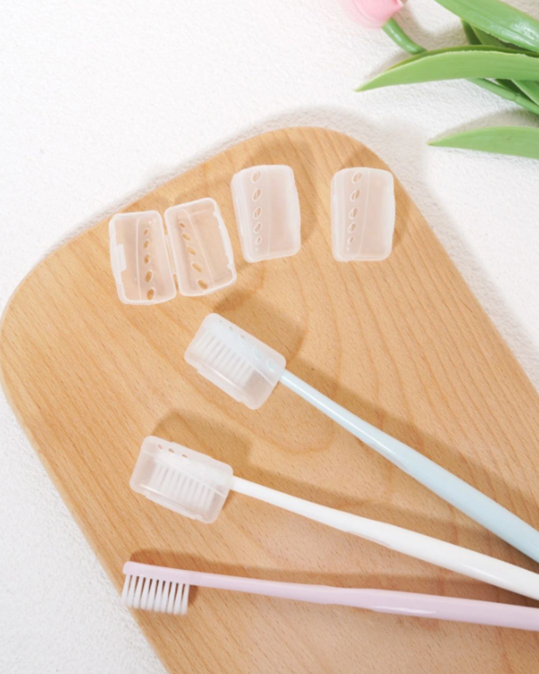 Portable Clear Toothbrush Head Cover