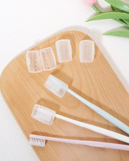 Portable Clear Toothbrush Head Cover