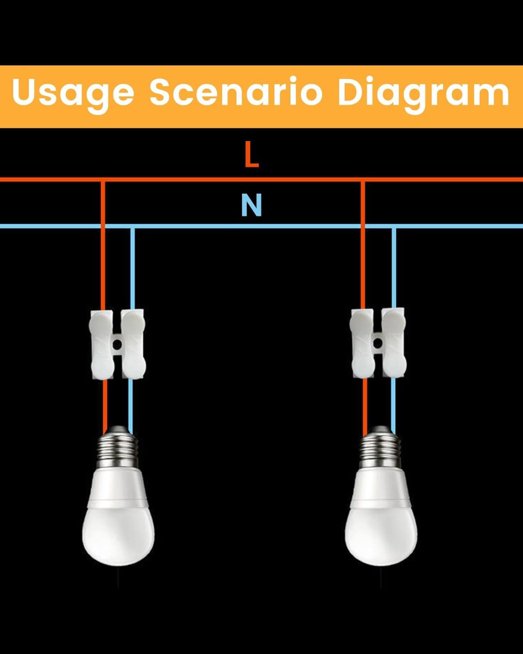 Screwless Quick Electrical Connectors