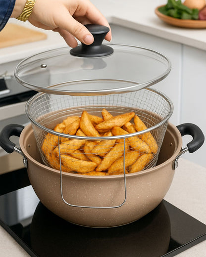 Nonstick Casserole with Fryer