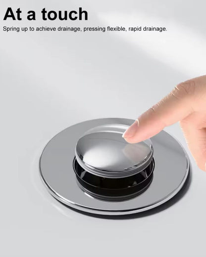 Stainless Steel Pop Up Sink Drain Filter