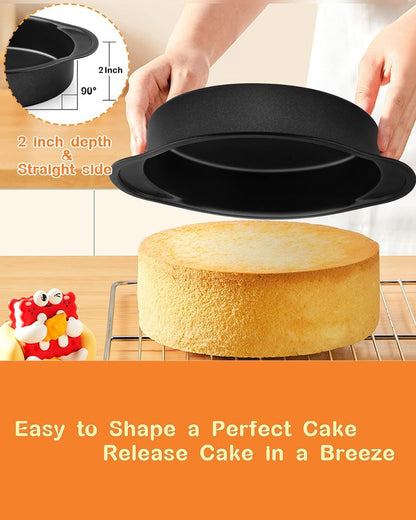Non Stick Round Cake Pan Carbon Steel