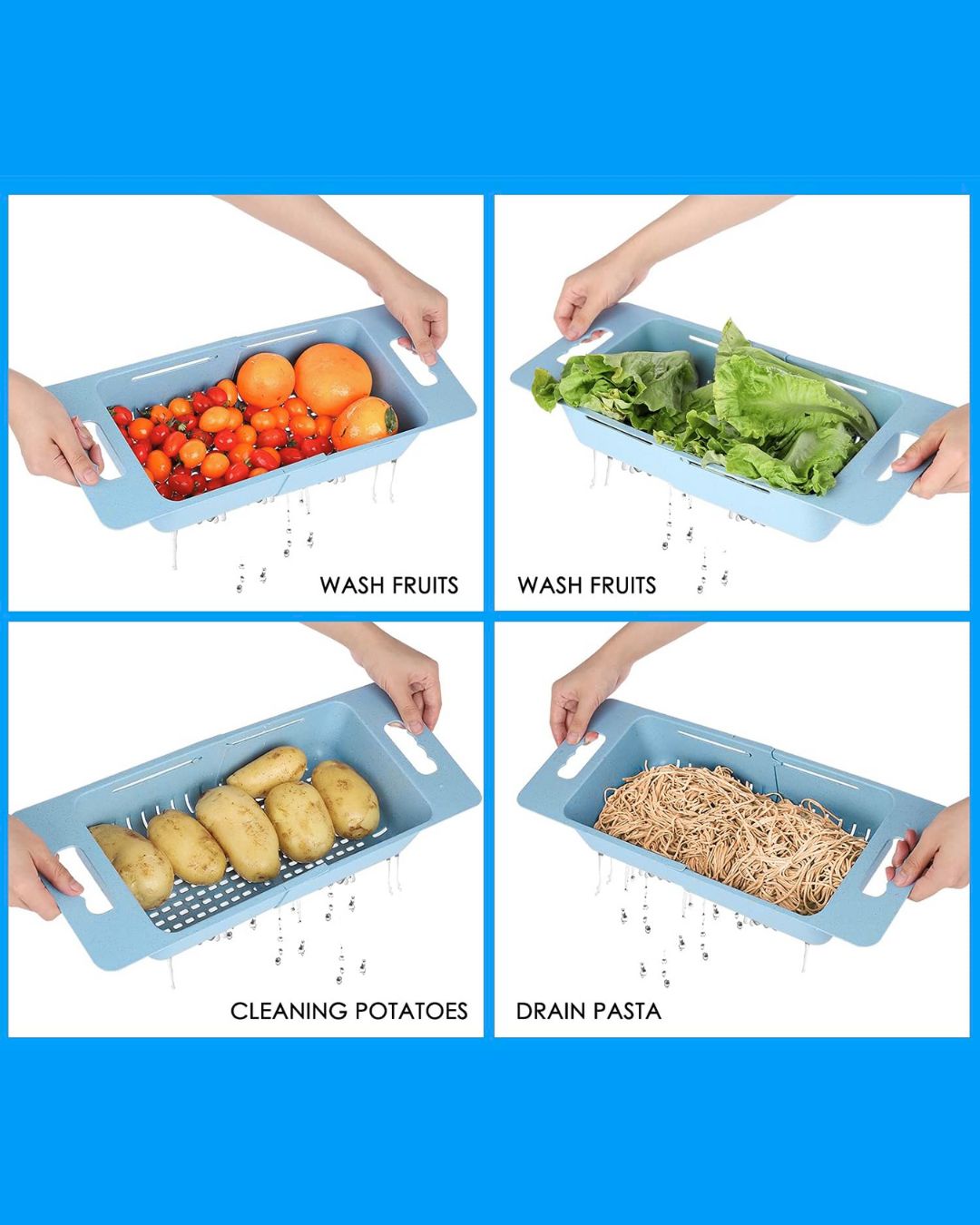 Expandable Kitchen Drainer