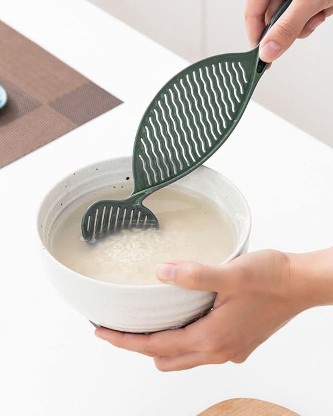 Rice Washing Drainer Spoon