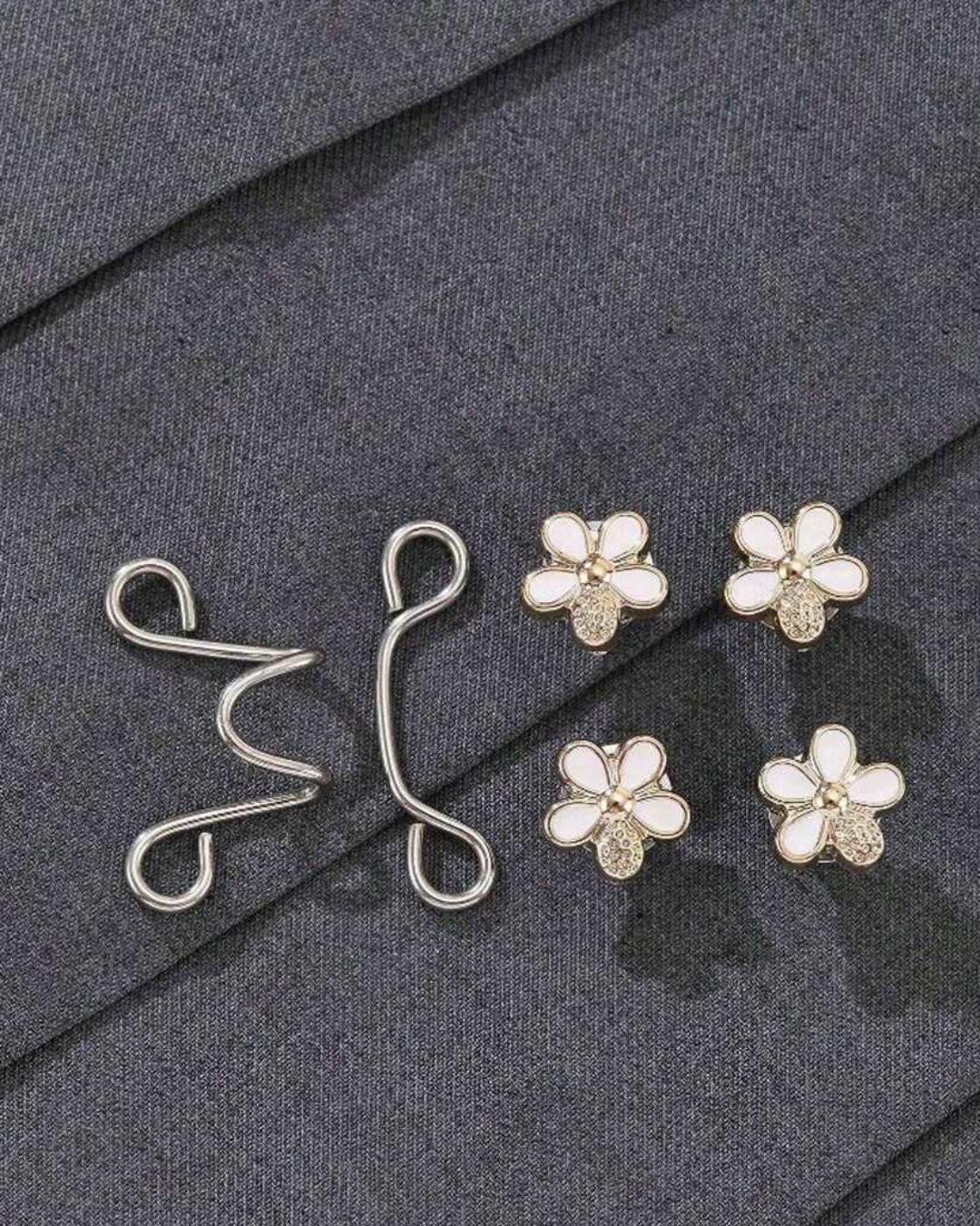 Flower Pant Waist Buckle Tightener