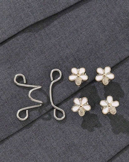 Flower Pant Waist Buckle Tightener