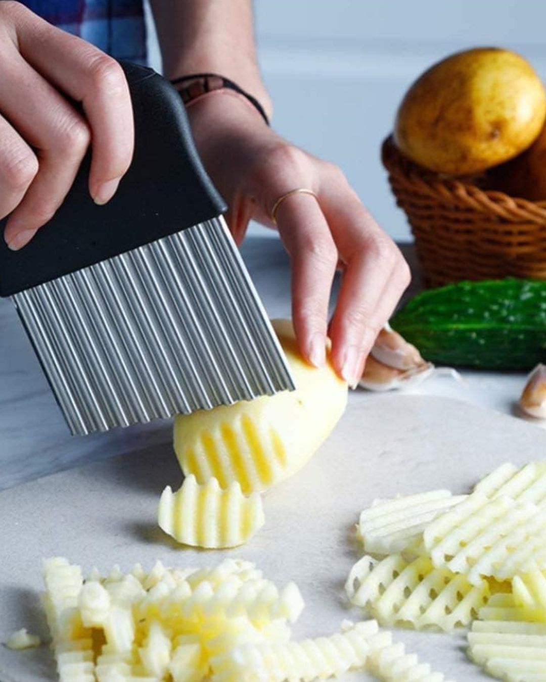 Potato Cutter with Cover