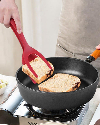 2 In 1 Frying Spatula Tong