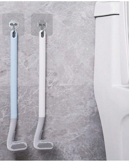 Golf Silicone Head Toilet Cleaning Brush