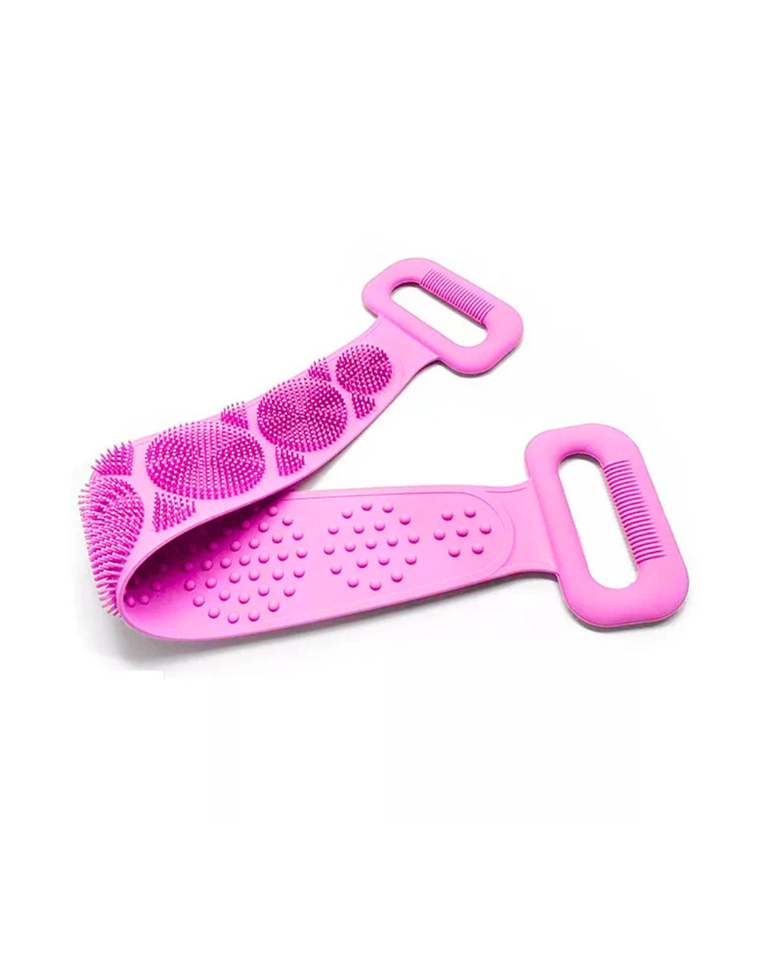 Double-sided Silicone Scrubbing Bath Brush