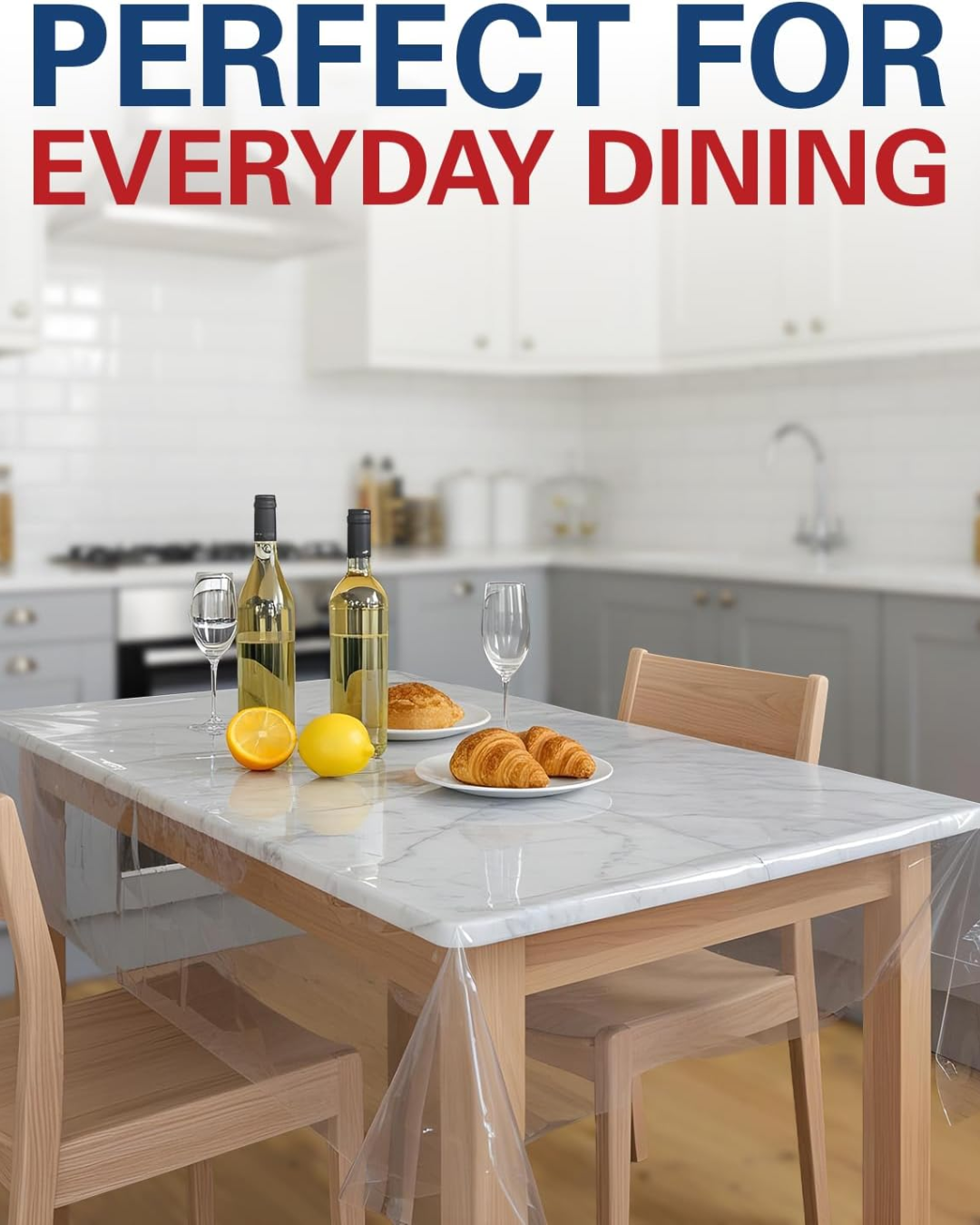 Clear Vinyl Tablecloth