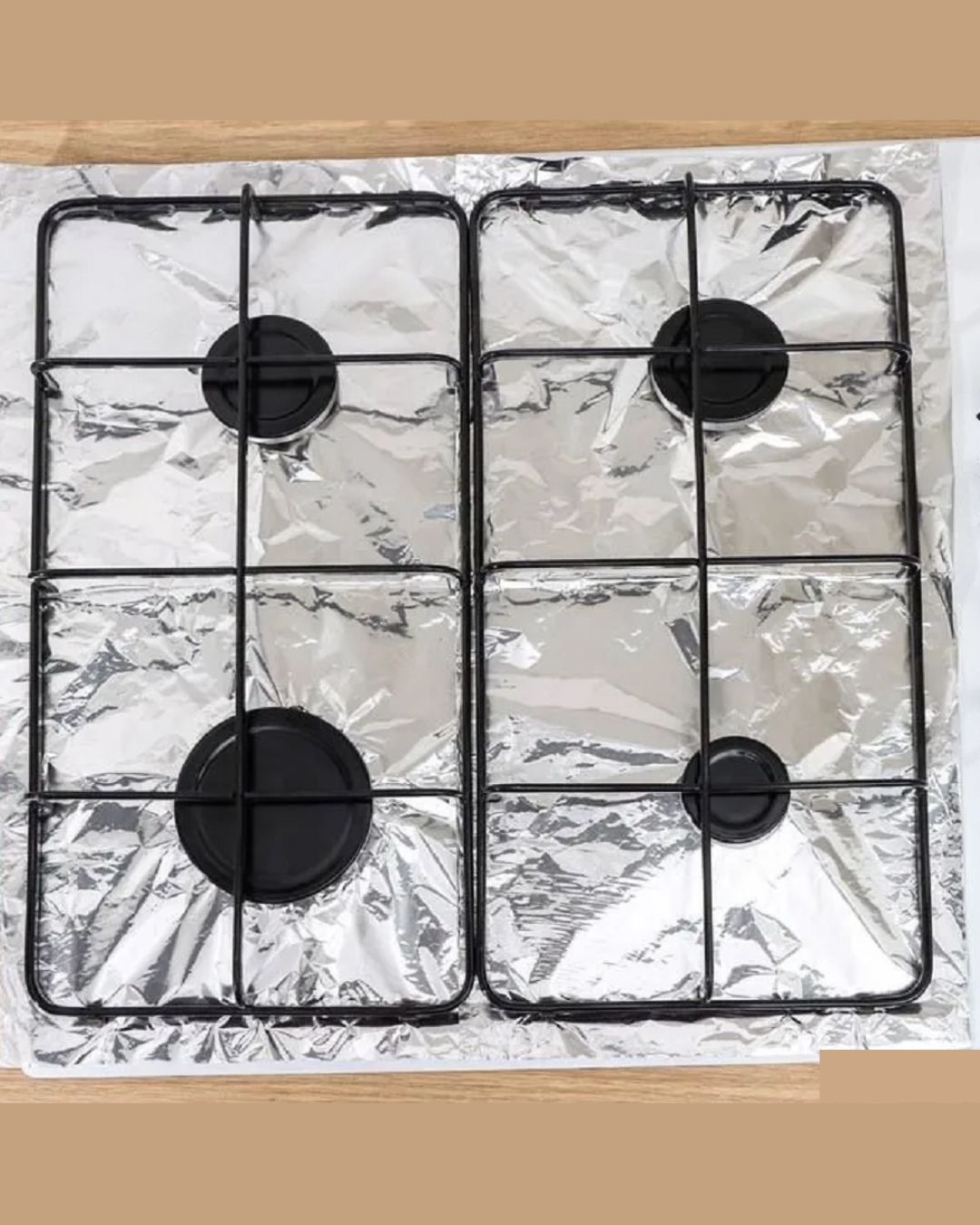 Aluminum Foil Stove Cover