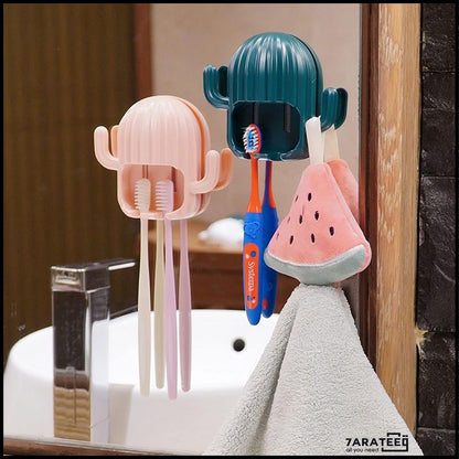 Cactus Shape Toothbrush Holder