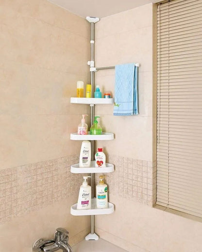 4 Layer Adjustable Shelf Corner Rack
