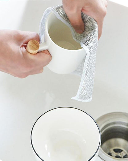 Non-Scratch Wire Dishcloth