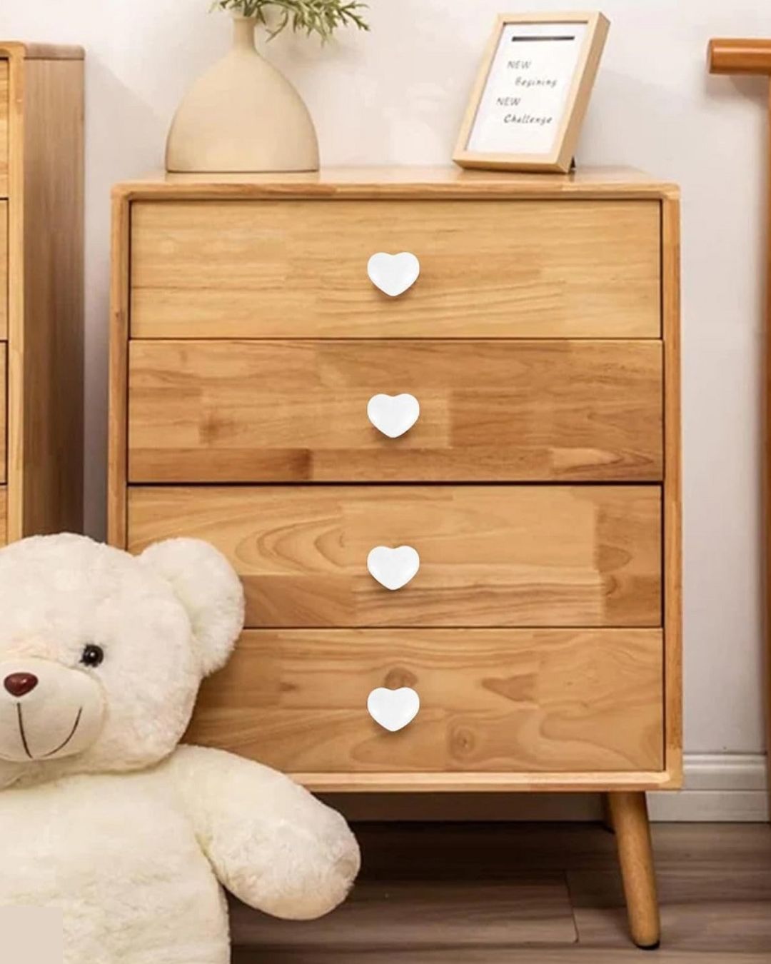 Heart Toilet Push Button