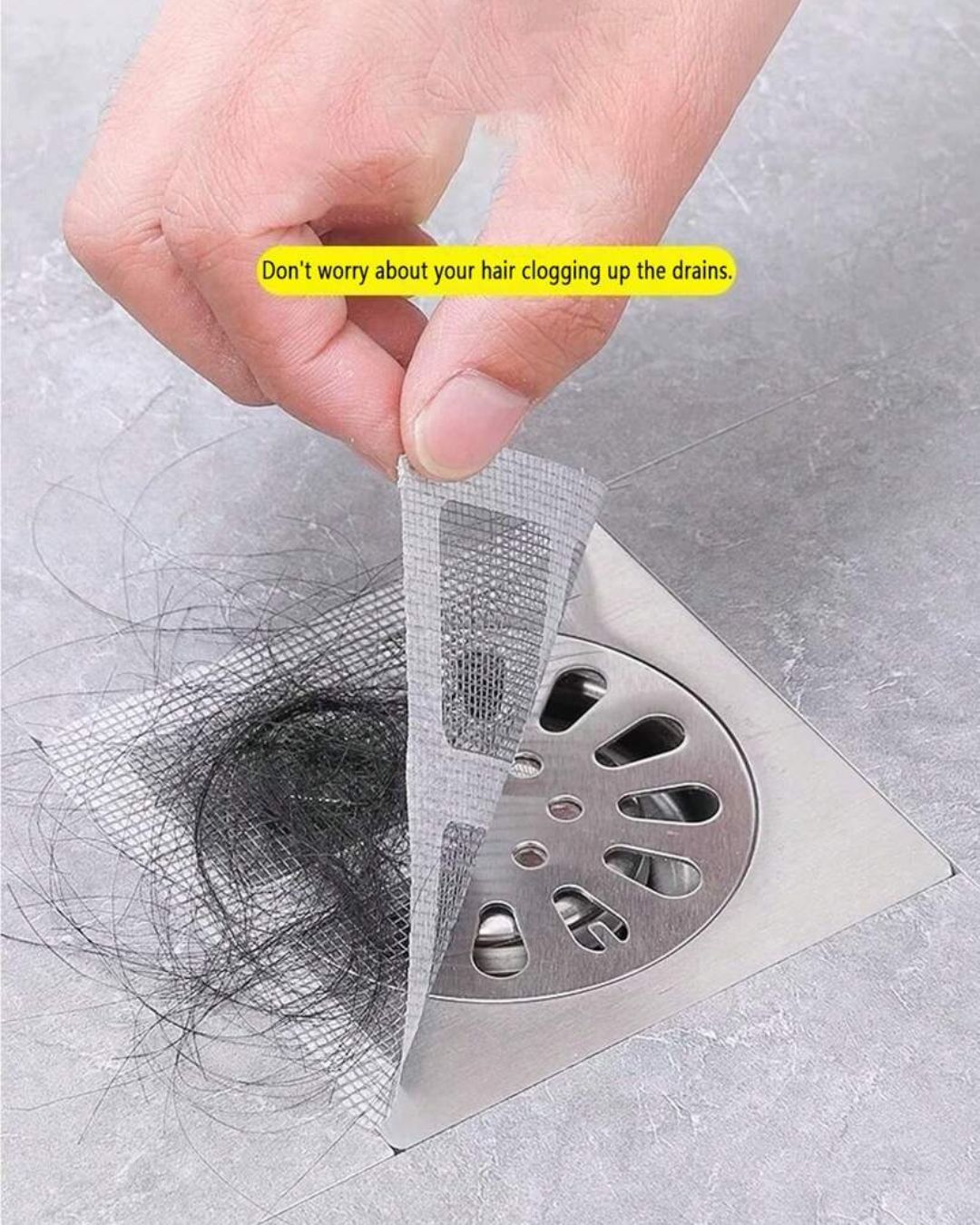 Drainer Mesh Net Sticker