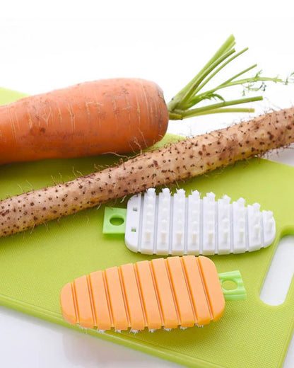 Carrot Shape Vegetable Cleaning Brush