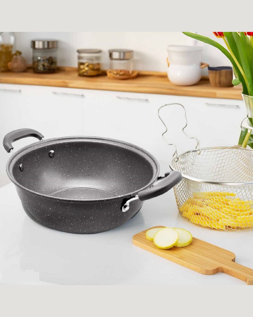 Nonstick Casserole with Fryer