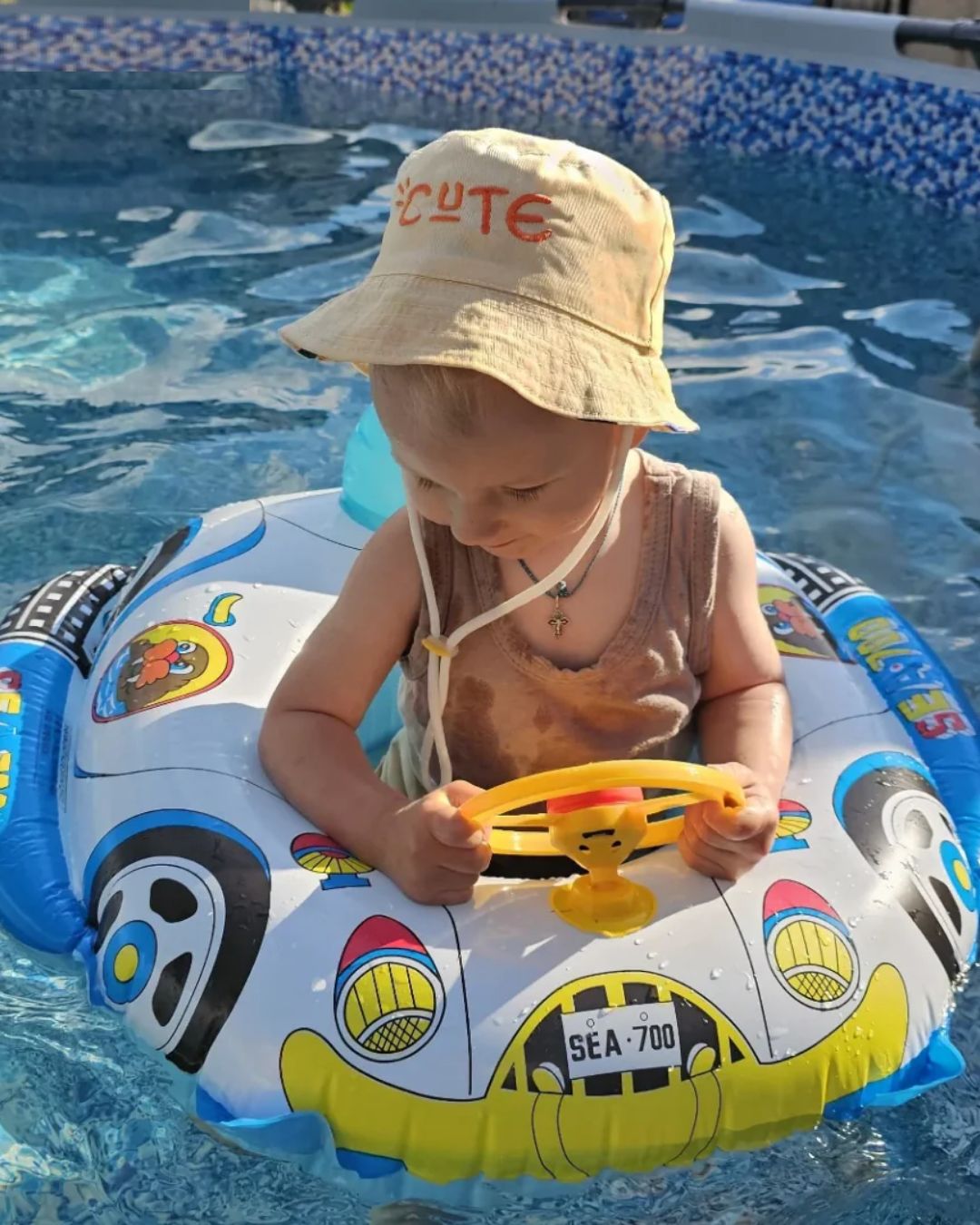 Car Inflatable Swimming Ring