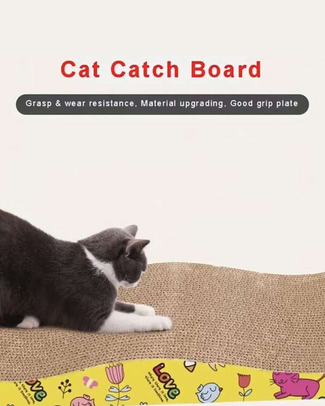 Reversible Cat Scratcher Cardboard