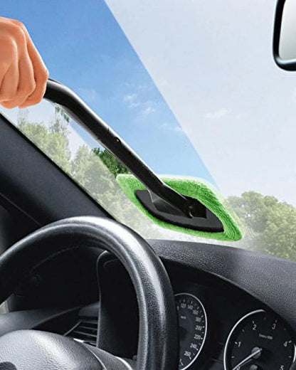 Windshield Wonder Microfiber Long Handled Cleaning Tool