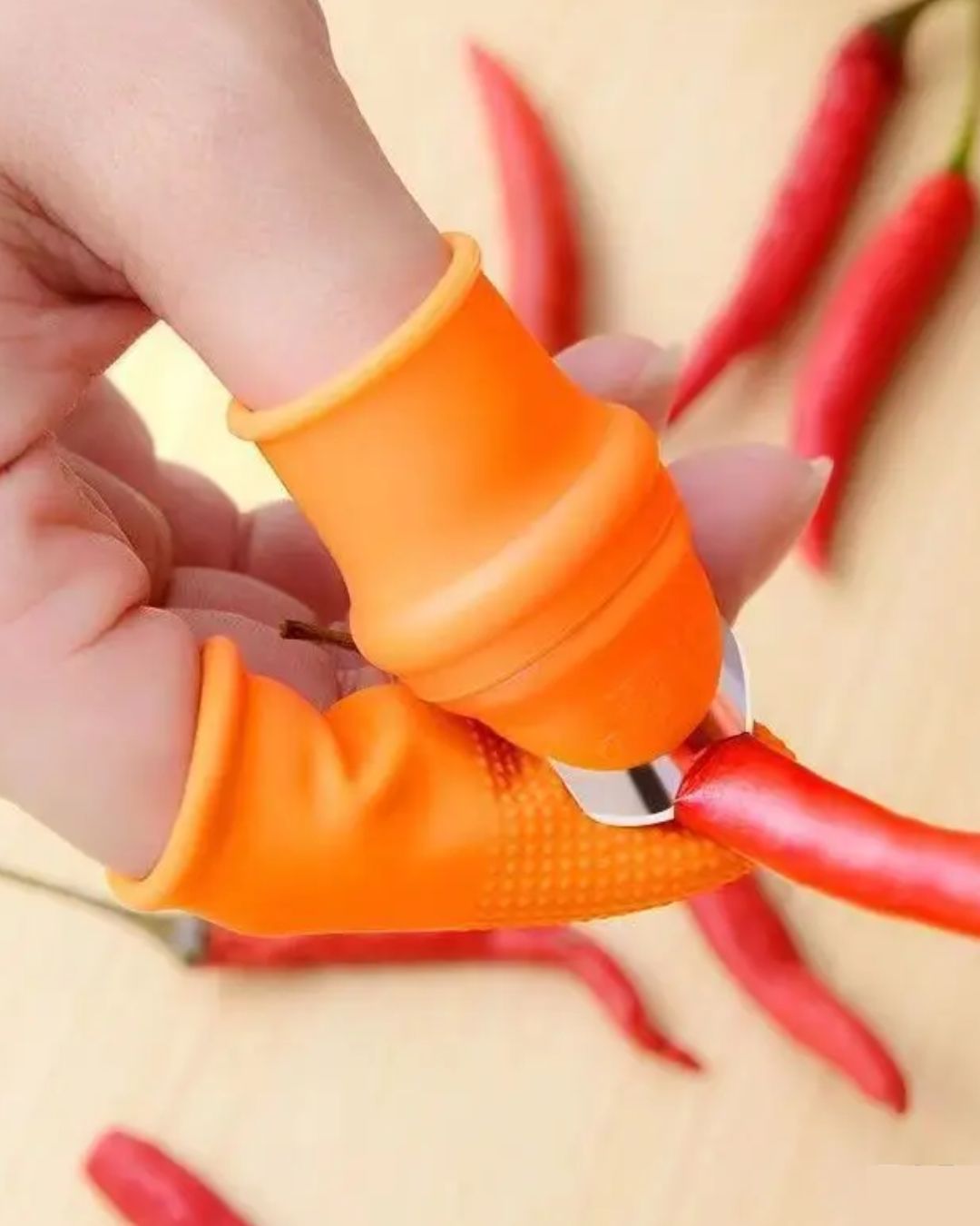 Garden Thumb Knife & 5pcs Finger Cover