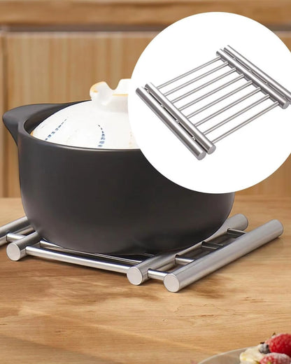 Extendable Stainless Steel Trivet Stand