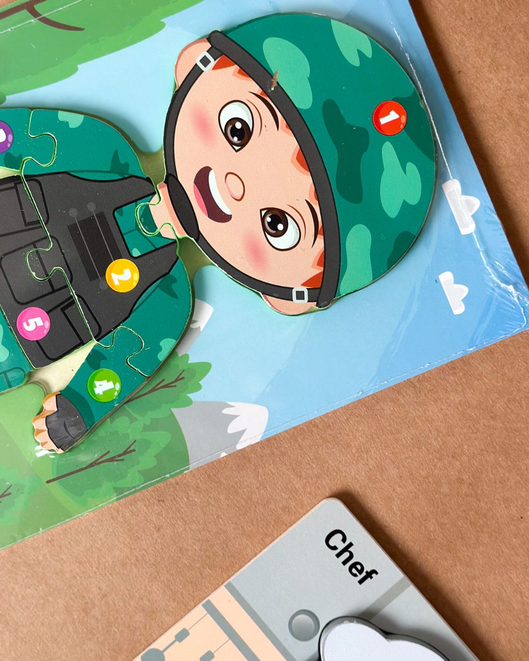 Wooden Jigsaw Professions Puzzles