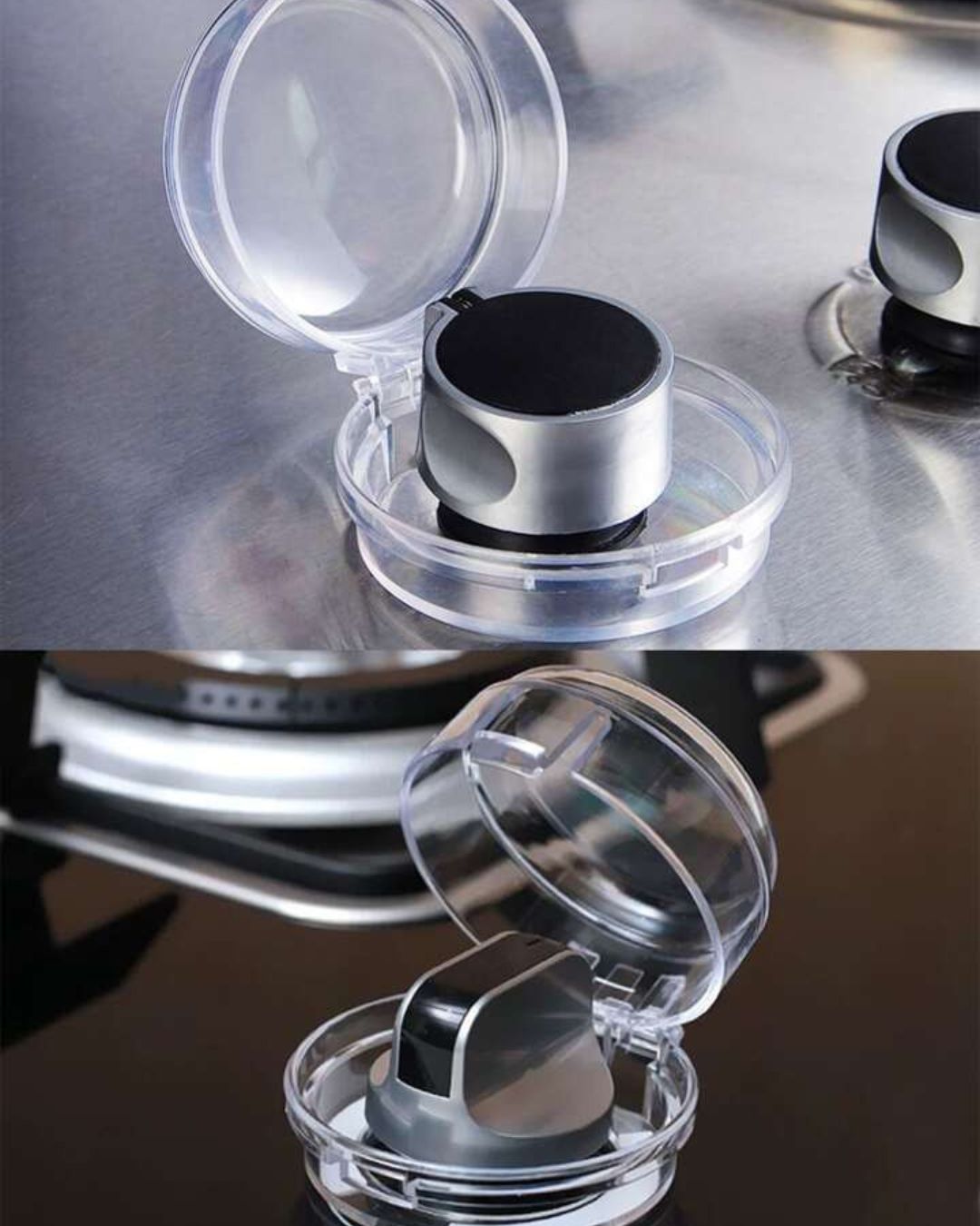 Transparent Gas Stove Switch Protection Cover