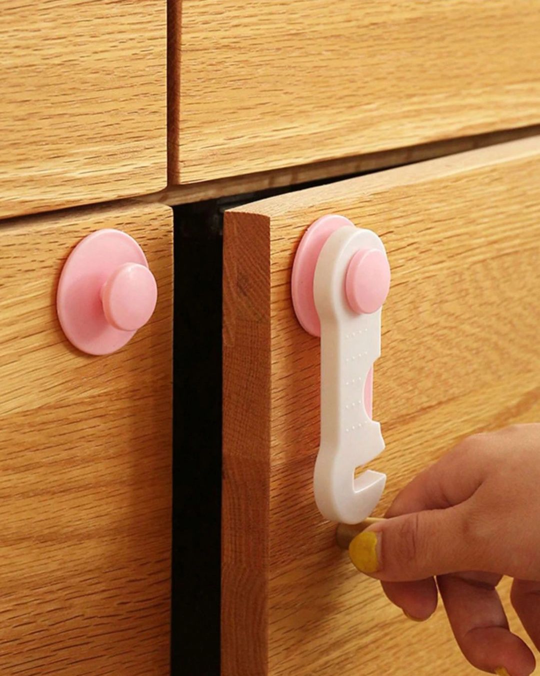 Safety Lock Buckle Cabinet