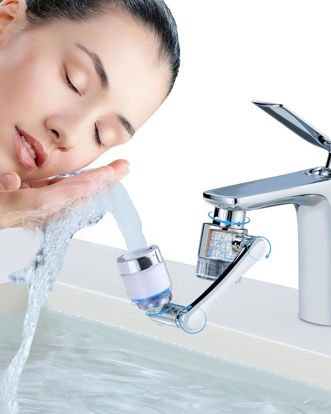 1080 Rotating Faucet Filter