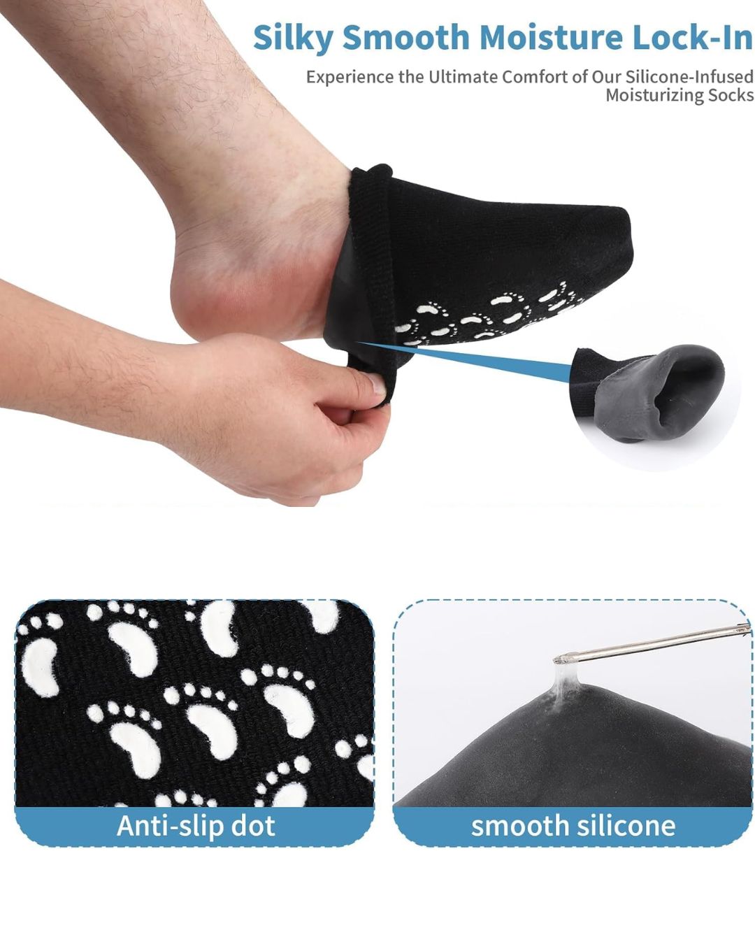 Moisturizing Gel Socks