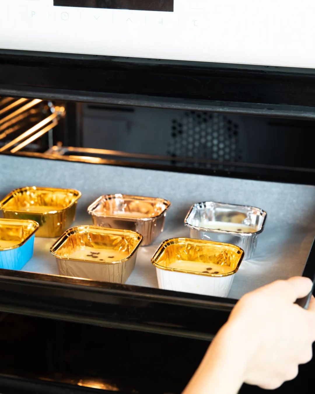Aluminum Foil Square Baking Paper Cups