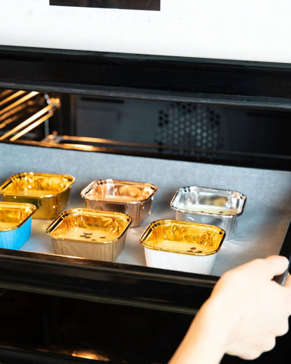 Aluminum Foil Square Baking Paper Cups