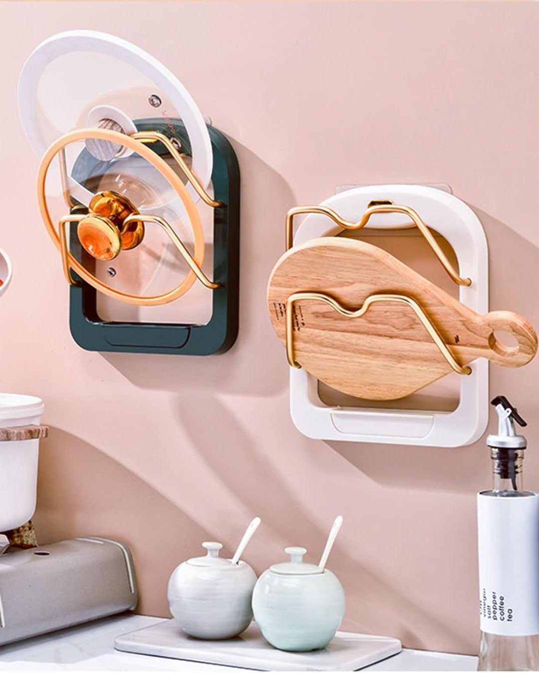 2 Tier Pot Lids Holder