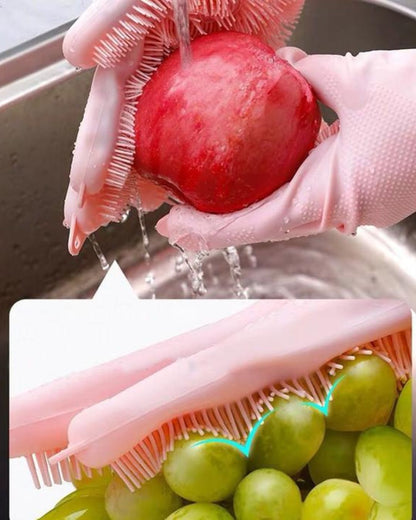 Silica Gel Cleaning Gloves