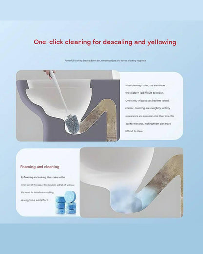 Effervescent Toilet Bowl Cleaner Tablets