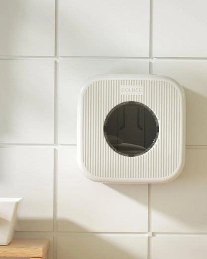 Wall-mounted Plastic Wrap Storage Box