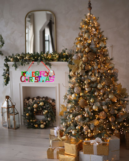 Merry Christmas Foam Door Hanger