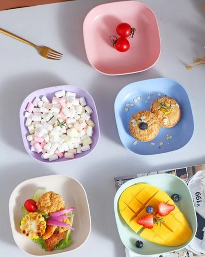 10 Plates Set with Stand