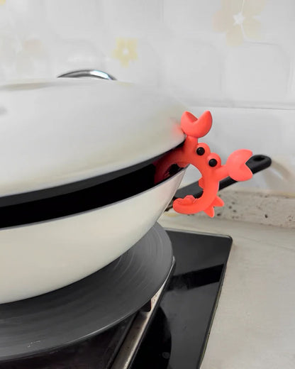 Crab Shaped Silicone Spatula Rack