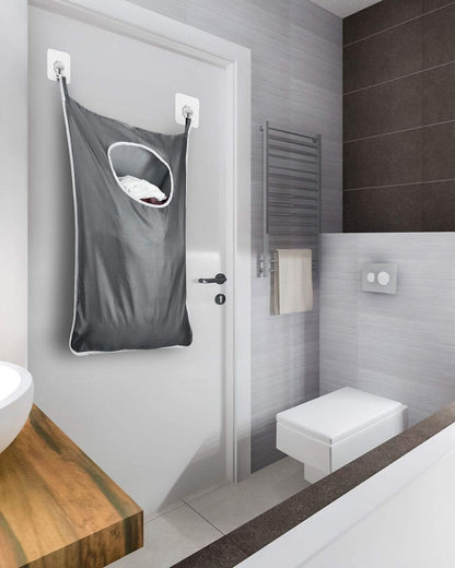 Hanging Laundry Hamper with Hooks