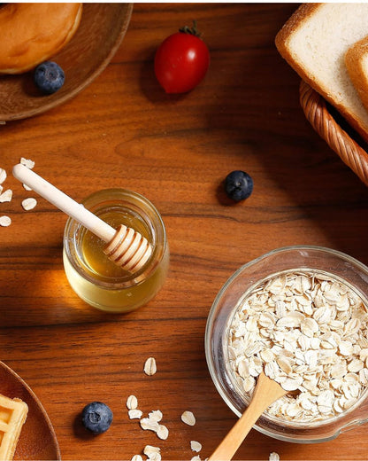 Mini Wooden Honey Dippers Sticks
