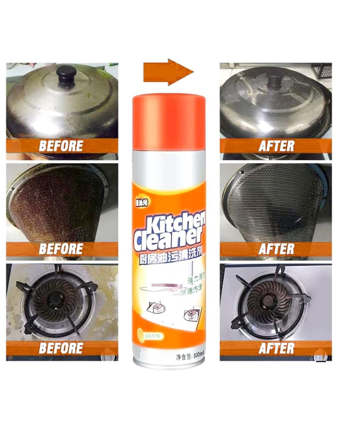 Multipurpose Bubble Foam Cleaner