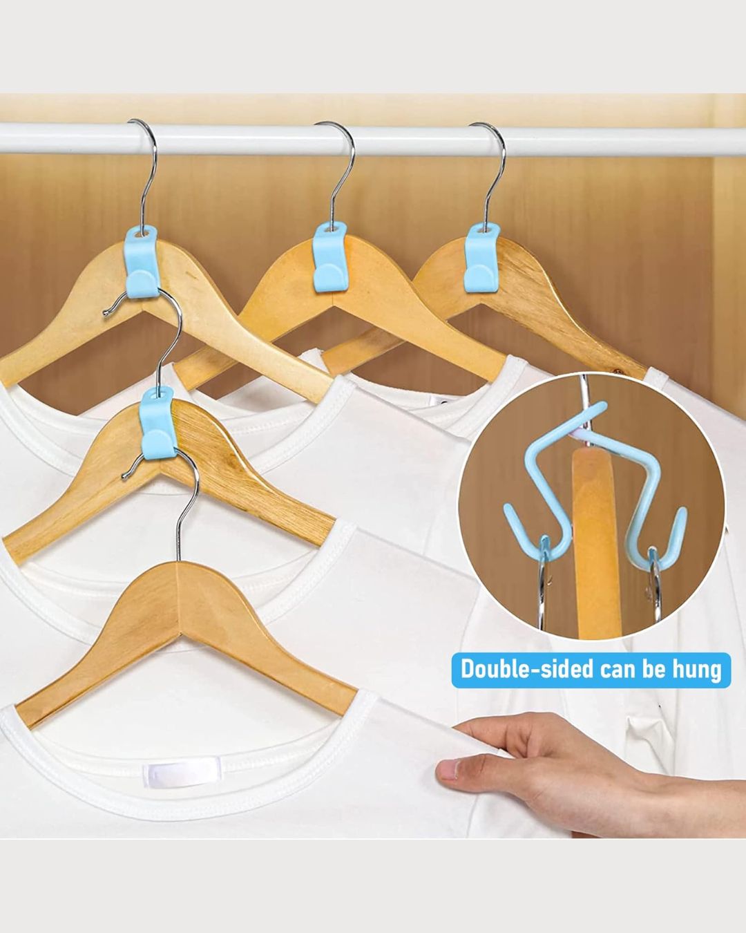 Clothes Hanger Connector Hooks