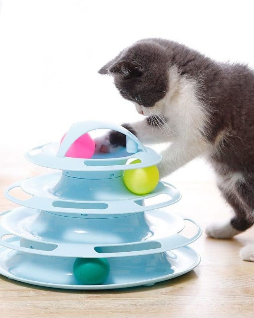 Four-layer Turntable Cat Toy