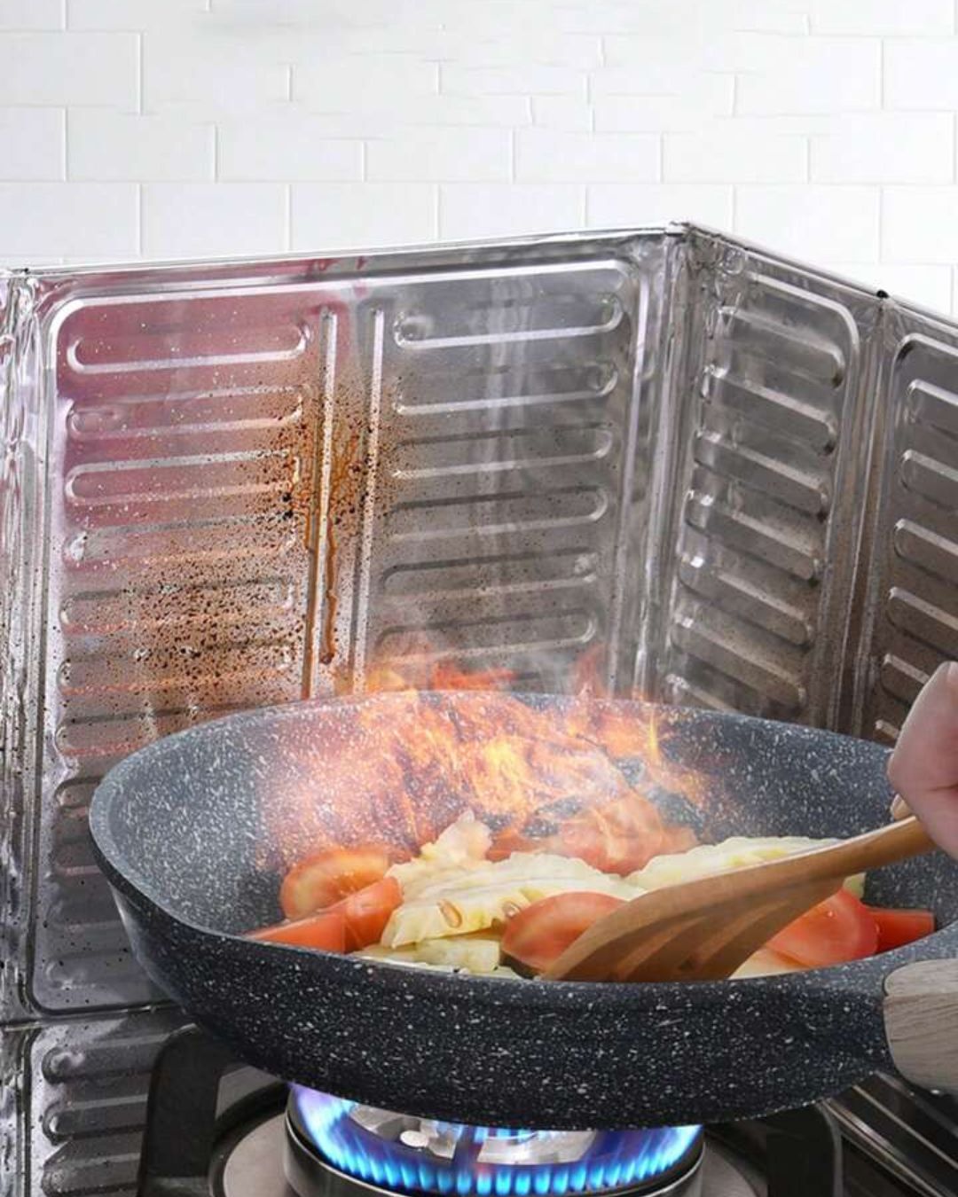 Stove Windscreen Splash Guard